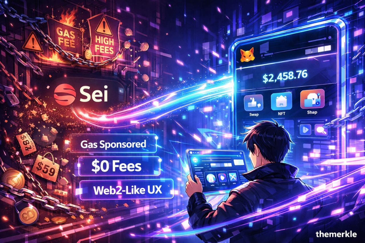 MetaMask Users No Longer Face Gas Fees On Sei Network, Marking The Dawn Of A New Era For Frictionless Blockchain Interaction