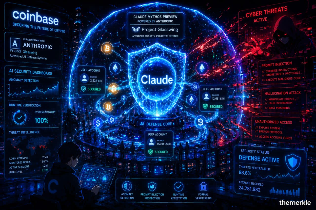 Coinbase to Collaborate With Anthropic on Advanced AI Defense Systems As The Crypto Security Race Begins