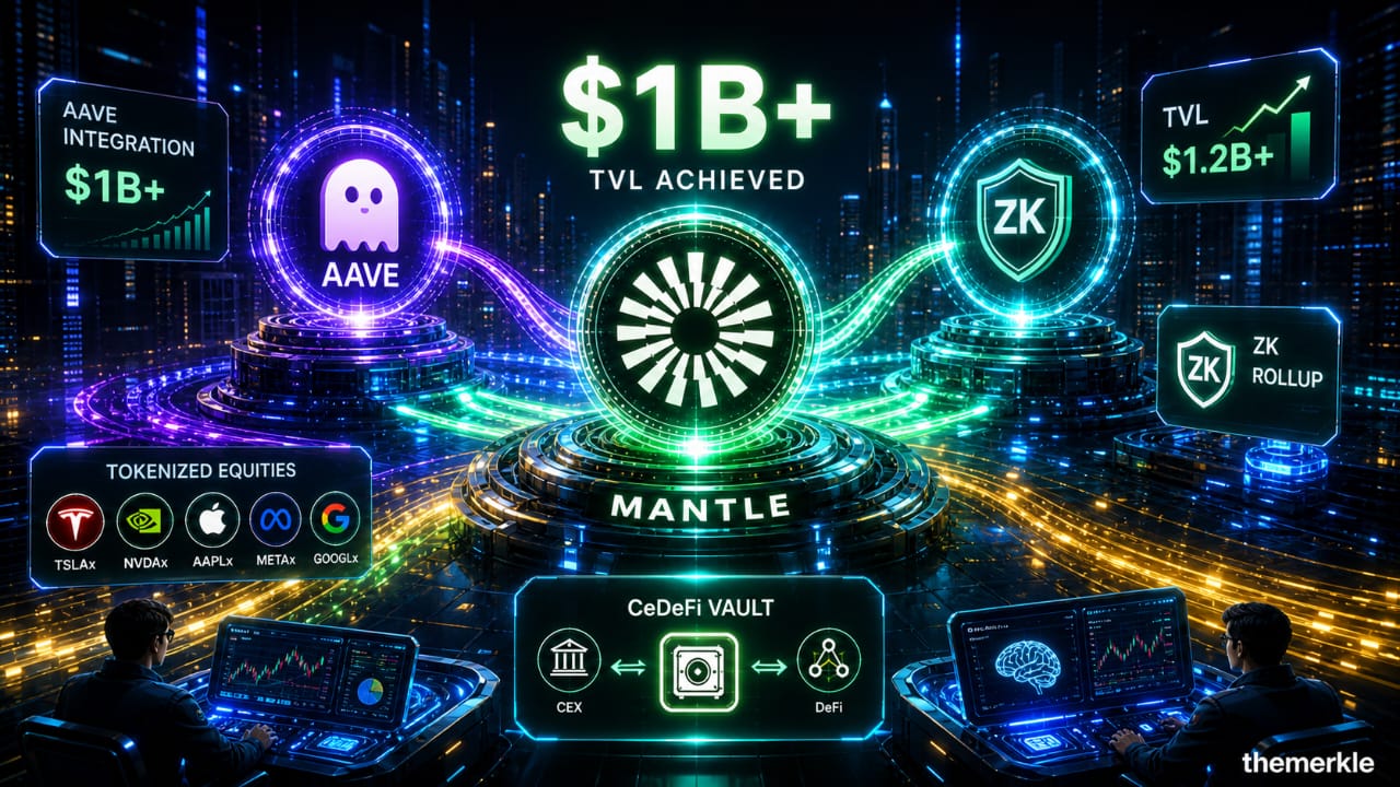 Mantle Crossing $1 Billion In Aave Growth With ZK upgrade And Institutional DeFi Strategy