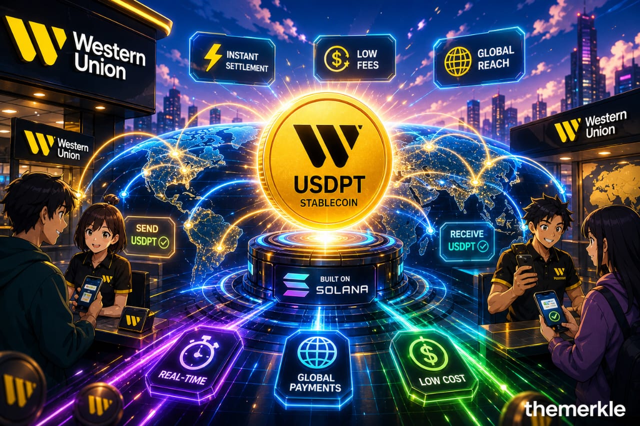Western Union Launches USDPT Stablecoin on Solana to Transform Global Payments Infrastructure