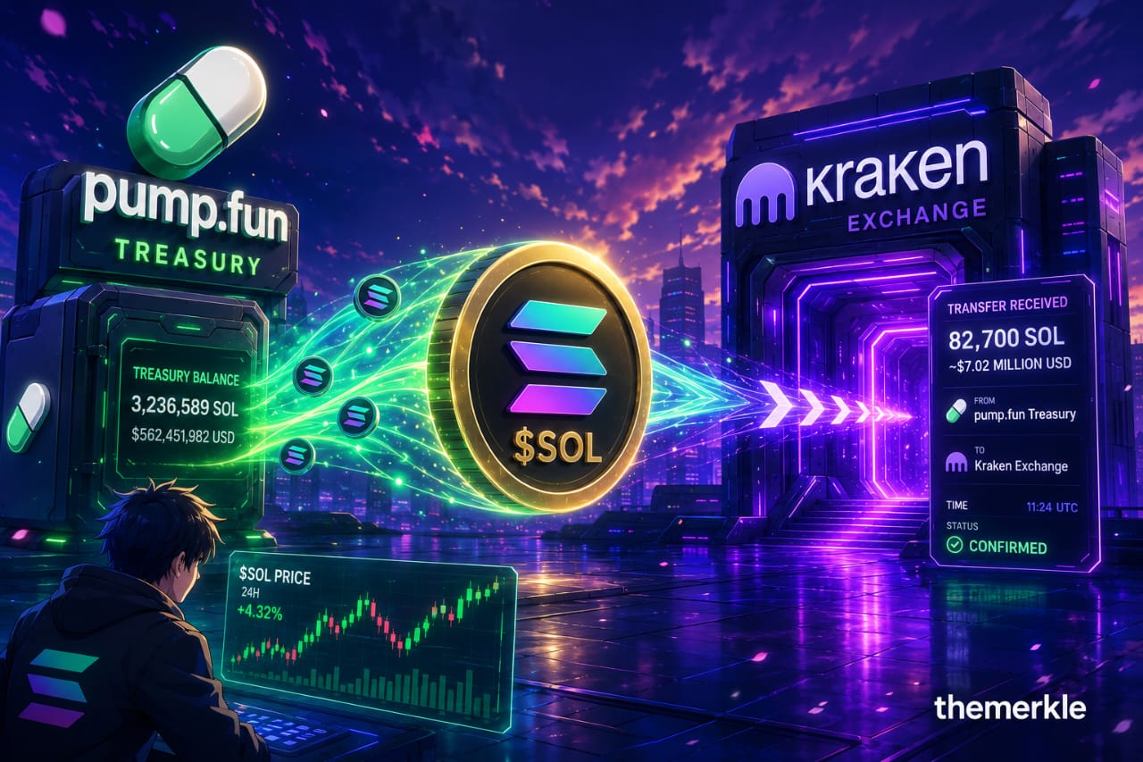 Pump.fun Resumes $SOL Sales After Nine-Month Pause As Millions Flow Back To Kraken