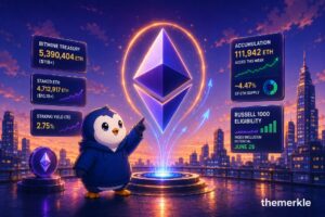 BitMine Expands Ethereum Treasury To Over 5.39 Million ETH